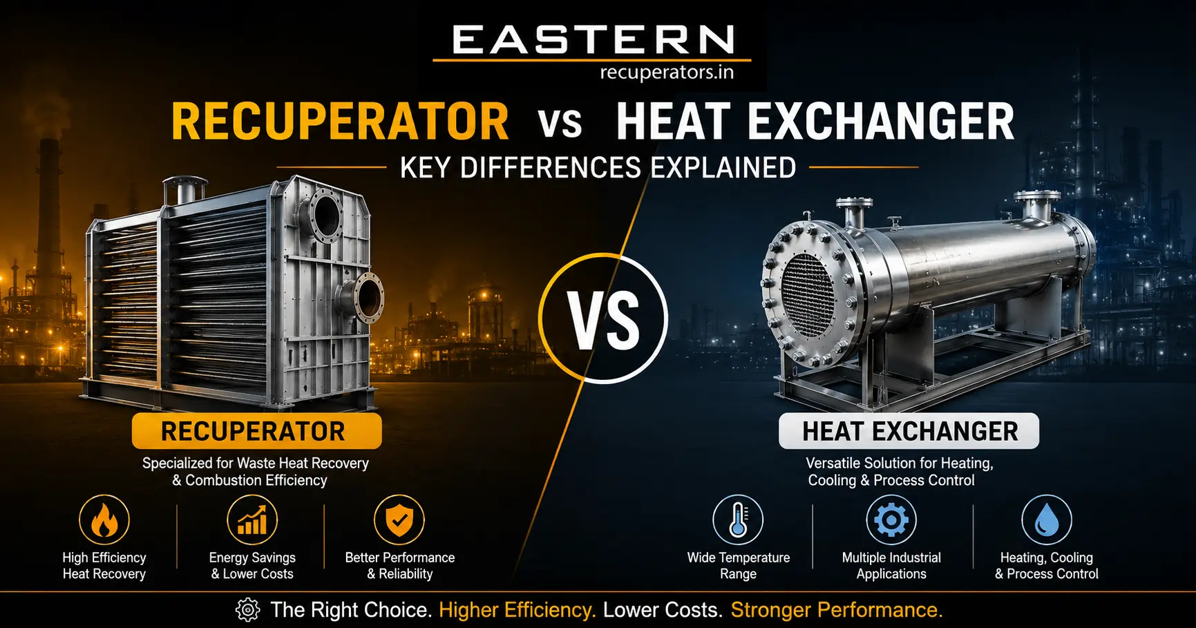 Recuperator vs Heat Exchanger: Key Differences Explained